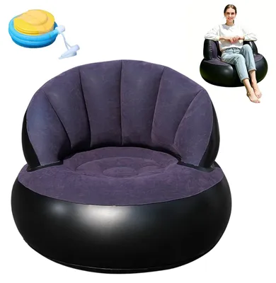 Image de Elzusha - Canapé et fauteuil gonflables, pour intérieur et extérieur
