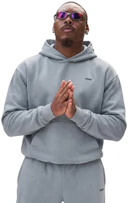 Produktbild von Under Armour Ua M Icon Fleece Washed Hd - blue wind, Größe:M