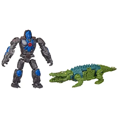 Produktbild von Hasbro -Transformatoren Aufstieg der Beasts Combiner -Aktionsfiguren Optimus Primal & Skullcruncher