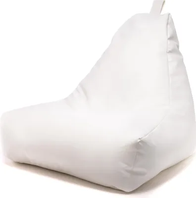 Obrázek produktu pro Ecopuf Keiko, sedací vak, sedací vak, venkovní køeslo Pouf, sedací vak, Bílá E1, S
