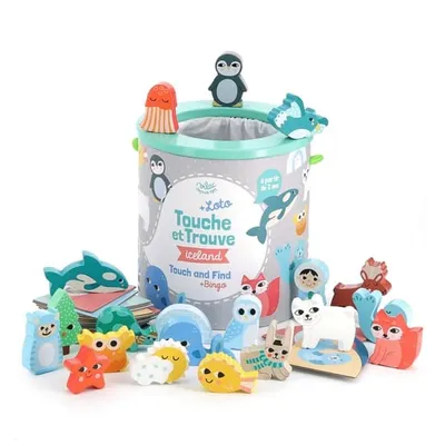 Obrázok produktu pre Vilac Touch and Find Iceland - Michelle Carlslund, Stolová hra, Vzdelávací, 2 rok / roky