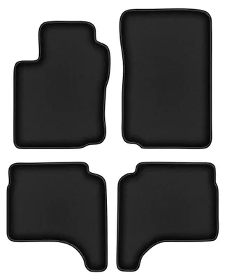 Obrázok produktu pre Velúrové autokoberce pre: Suzuki Grand Vitara I 1998-2005 (SUV) – sada 4 ks, čierne, na mieru – Wielganizator DURBAN
