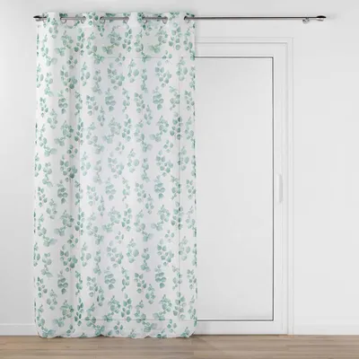 Image de Voilage à œillets 140 x 240 cm Leandre - Voile Sablé Imprimé
