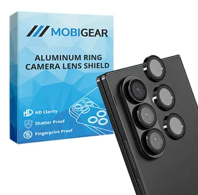 Produktbild von Mobigear Displayschutzfolie für Samsung Galaxy Z Fold 8 Ultra, gehärtetes Glas, Schutz für die Kameralinsen, kompatibel mit Hüllen, schwarz
