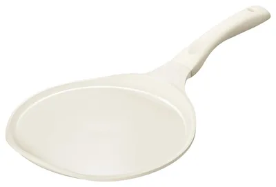Productafbeelding van Crêpepan 26 cm, keramische antiaanbakpan, beige