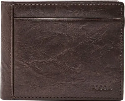 Immagine prodotto di FOSSIL Pelle portacarte Neel Bifold With Flip ID Brown marrone