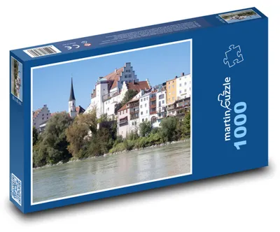 Obrázek produktu pro martinpuzzle - Puzzle 1000 - Wasserburg - Německo