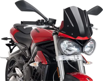 Produktbild von PUIG 9999N New Generation Sport  passend fuer TRIUMPH STREET TRIPLE 765 S Schwarz