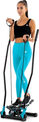 Produktbild von Hop-Sport Stepper HS-045S Slim, Swing Stepper mit LCD-Bildschirm, Stepper für Zuhause mit seitlichen Haltegriffen - platzsparend und stabil