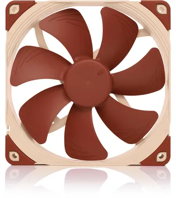 Produktbild von Noctua NF-A14 PWM, Ventilator, 14 cm, 300 RPM, 1500 RPM, 140,2 m³/h, Braun
