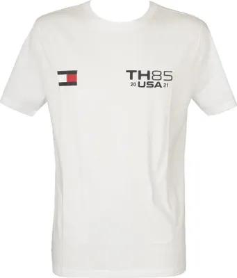 Produktbild von TH TOMMY HILFIGER Kurzarm T-Shirt mit Rundhalsausschnitt Artikel UM0UM02107 T-Shirt mit Rundhalsausschnitt, S, Cotone 100%
