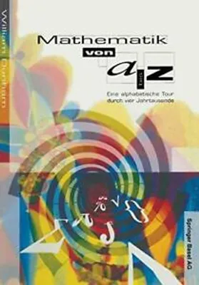 Obrázek produktu pro Mathematik von A-Z