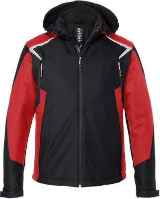 Immagine prodotto di Kübler BODYFORCE Winterjacke Softshell Schwarz/Mittelrot L