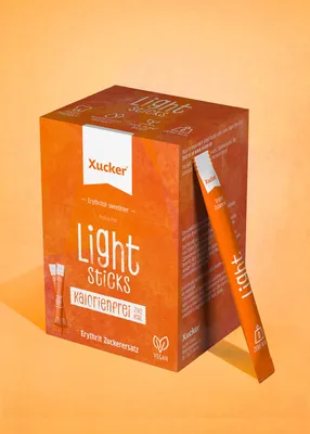 Produktbild von Xucker Light Sticks Schachtel (Erythrit)