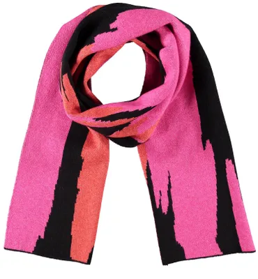 Immagine prodotto di Sciarpa in maglia Samoon Damen, motivo fantasia, colore nero, motivo fantasia, 99