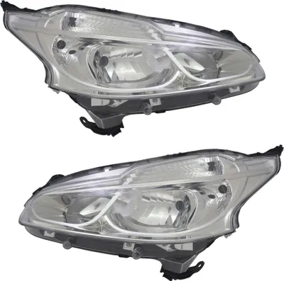 Produktbild von TYC Scheinwerfer Set für Peugeot 208 H7 / H7 / W21/5W 3/2012- Motor LWR
