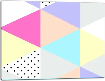 Produktbild von Glasschneidebrett Herdabdeckplatte Glaskeramikkochfeld Universal 52x40 cm Muster Art