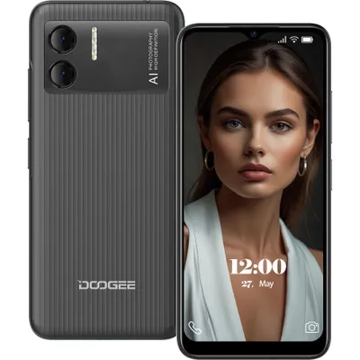 Produktbild von DOOGEE X98 Android 12 Smartphone Ohne Vertrag 3GB+16GB 6,52" 4200mAh 4G Dual SIM Handy, Schwarz