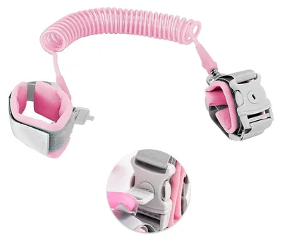 Produktbild von Anti-Verlust-Armband für Babys - Sicherheitsharnisch mit 360 Grad drehbarem Design