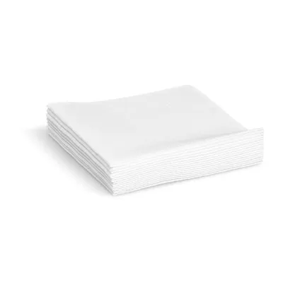 Produktbild von 100x Serviette im Spenderkarton Premium Airlaid weiß 20x20 cm 1/4 -Falz stoffähnlich hochwertig