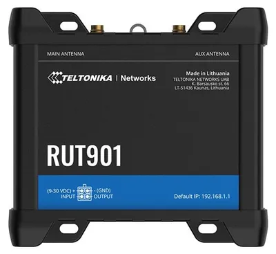 Image de Routeur Teltonika RUT901 4G/LTE avec Wi-Fi et double SIM