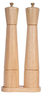 Salz- und Pfeffermühlen-Set, Holz, 32 cm, verstellbar, 2er-Set