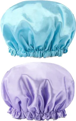 Produktbild von Duschhaube 32CM - 2 Stück mit doppelter Lage für Frauen