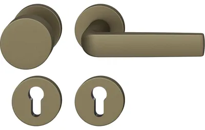 Produktbild von FSB Wechselgarnitur 12 1267 ASL auf Rosette PZ, Aluminium mittelbronzefarbig