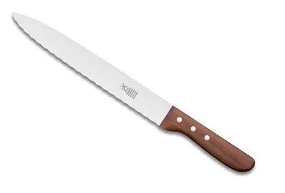 Produktbild von Windmühlenmesser Geflügel- u. Bratenmesser m. Fließwellenschliff, Griff: Pflaume