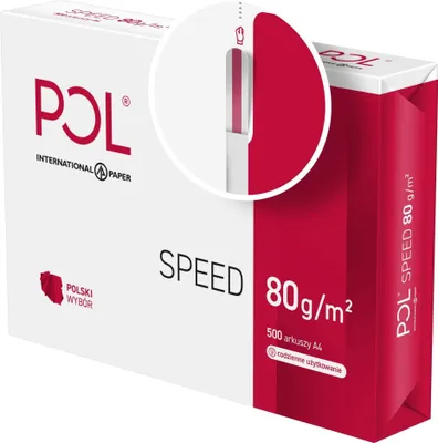 Zdjęcie produktu dla Papier ksero Polspeed A4 80g