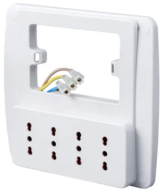 Image de Multipresa Da Parete "intelligente" 4 prises, double isolation, modèle RS94130-20, boîte de 20 pièces