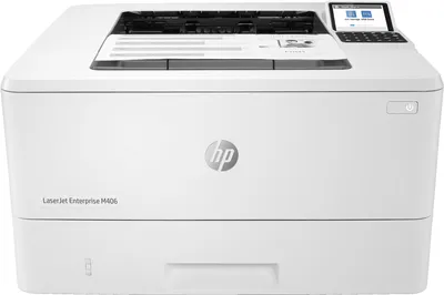 Produktbild von HP LaserJet Enterprise M406dn - Drucker - s/w - Duplex - Laser - A4/Legal - 1200 x 1200 dpi - bis zu 40 Seiten/Min. - Kapazität: 350 Blätter - USB 2.0, Gigabit LAN, USB 2.0-Host
