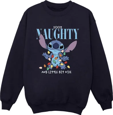 Produktbild von Disney - "Naughty & Nice" Sweatshirt für Damen BI23128 (5XL) (Marineblau)