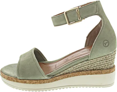 Produktbild von Tamaris Damen Sandalette in Grün, Größe 39