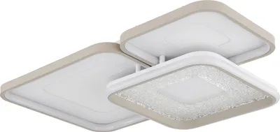 Produktbild von GLOBO Lighting Deckenleuchte MOSAIKO LBH 65x45x9 cm weiß Deckenlampe