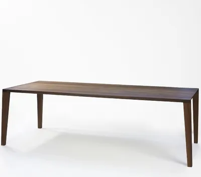 Produktbild von Lambert Aracol  Tisch Walnuß  massiv geölt 100x240 H 76 cm 55915