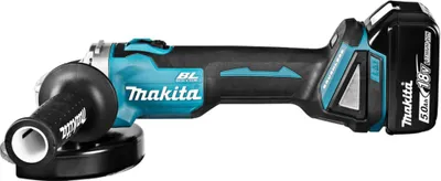 Produktbild von Makita Akku-Schleifmaschine 12,5 cm 18 V Blau und Schwarz