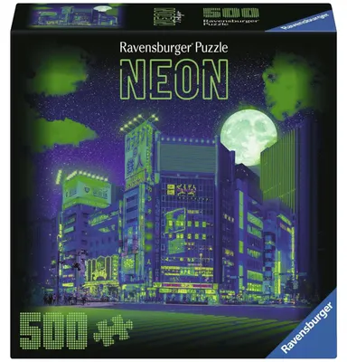 Productafbeelding van Neon Puzzel, 500 stukjes - Tokio