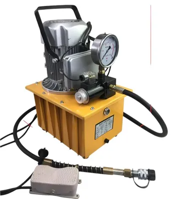 Produktbild von Elektrische Hydraulikpumpe – Hydraulikmaschine – Druckpumpe – Hebepumpe – Biegepumpe – 750 Watt
