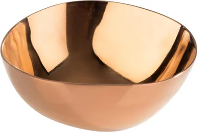 Produktbild von APS 40790 Schale PEBBLES, 4er-Set, Edelstahl, PVD-beschichtet, 6,5 x 6 cm, Höhe 2,5 cm, Kupfer-Look