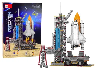 Produktbild von Bausteinset Raumstation Raketensatelliten 4392 El