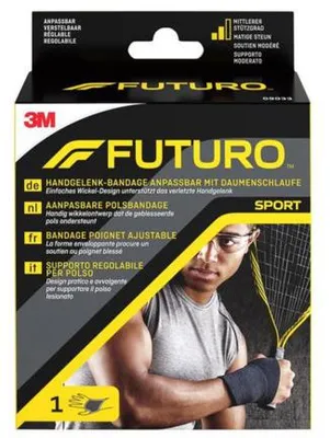 Imagen del producto de FUTURO™ 09033DABI FUTURO™ Handgelenkbandage Sport 09033DABI schwarz 11,4-24,1 cm, 1 St.