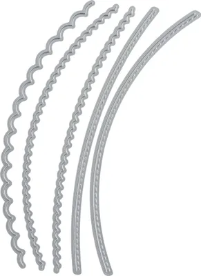 Produktbild von KNORR PRANDELL 2118560159 Stanzschablone Bogen 155 mm Metall