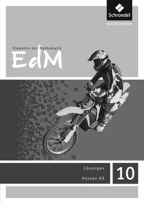 Immagine prodotto di Elemente der Mathematik 10. Lösungen. Sekundarstufe 1. G9 in Hessen