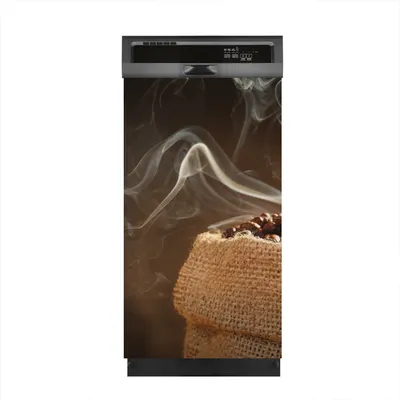 Produktbild von Aufkleber sticker 45x80 cm Dekorative folie Spülmaschine - Geröstete Kaffee bohnen