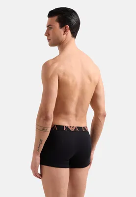 Image de Emporio Armani 3 troncs d'emballage, Noir M