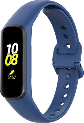 Produktbild von BStrap Silicone Armband für Samsung Galaxy Fit 2, dark blue