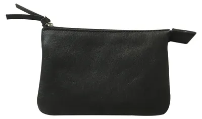 Produktbild von Clairefontaine 4x Kleine, flache Tasche 13x9cm Schwarz 410003C