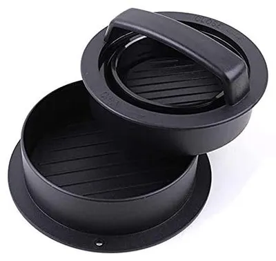 Produktbild von 3-in-1 Burgerpresse - Antihaftbeschichtete Fleischpresse für Hamburger Patties - Grillzubehör
