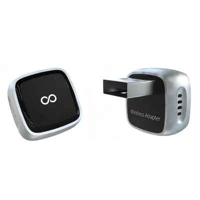 Produktbild von Kabelloser CarPlay-Adapter & Android Auto Wireless Adapter, 360° Rundumantenne + WiFi 6,kompatibel mit USB-A/Type-C, für iPhone & Android Smartphones